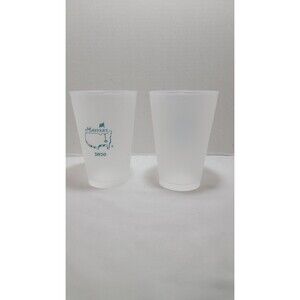 2020 Masters Augusta National Golf Club Clear Frosted Plastic Drink Cup New